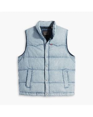 Levi's Western Puff Gilet - Blue