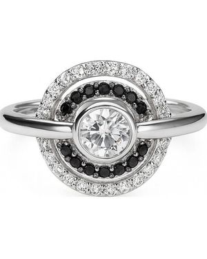 Diamonfire 6117821082165 Ladies Ring Sterling - Grey
