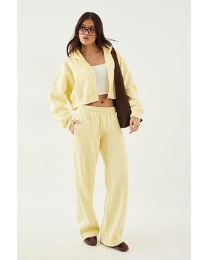 DSGN Studio Straight Leg Jogger - Yellow