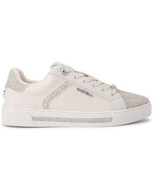 Carvela Kurt Geiger Daze Jewel Pearl Trainers - White