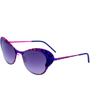 Italia Independent Sunglasses 50/19/140 Mm Metal - Purple