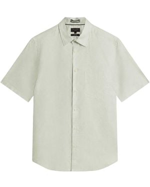 Ted Baker Palomas Linen Shirt - Green