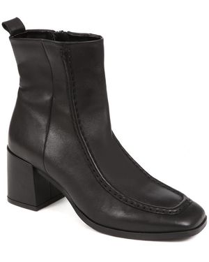 Jones Bootmaker Clementina Apron Front Seam Chelsea Boots - Black