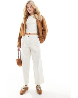 ASOS Clean Waist Chino - White