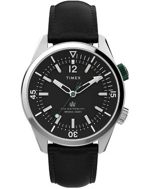 Timex Tw2V49800 Waterbury Dive Watch - Black