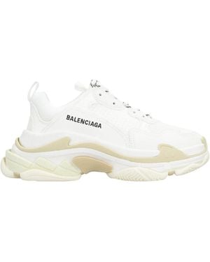 Balenciaga Triple S Low-Top Trainers - White