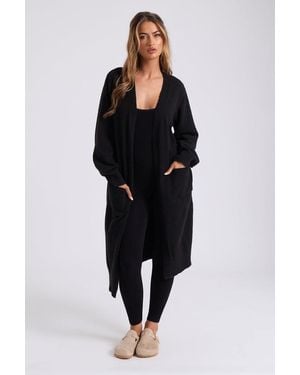 Urban Bliss Longline Cardigan - Black