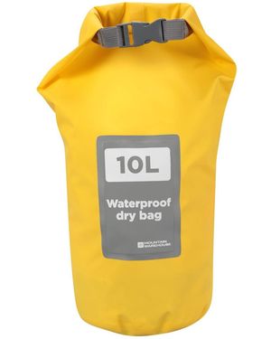 Mountain Warehouse Waterproof 10L Dry Bag - Yellow