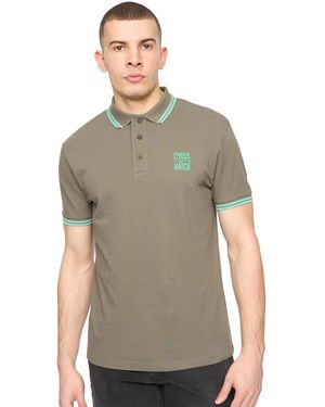 Crosshatch Changra Polo Shirt - Grey