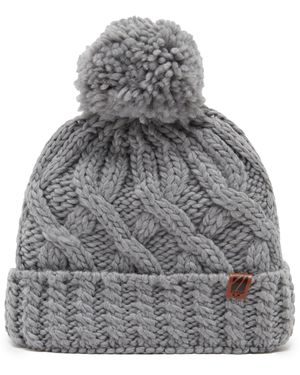 The Edge Chunky Bobble Hat - Grey