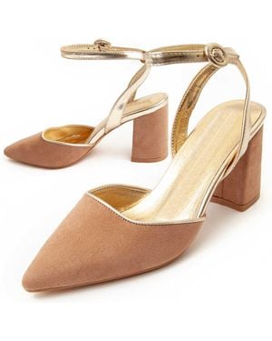 Montevita Heel Shoe Selina77 - Natural