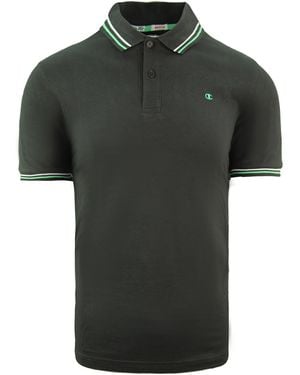 Champion Heritage Fit Polo Shirt Cotton - Green