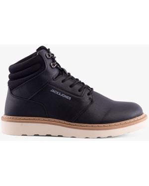 Jack & Jones Ohio Pu Boots Anthracite - Blue