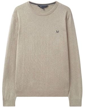 Crew Neck Jumper - Natural