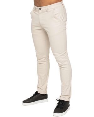 Enzo Slim Fit Stretch Chinos - Natural