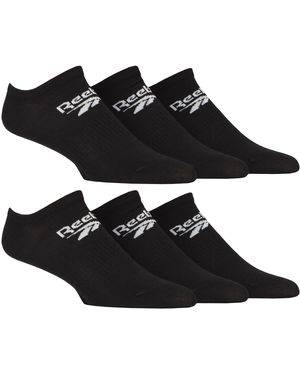 Reebok Low Cut Breathable Trainer Sport Socks - Black