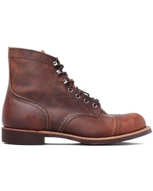 Red Wing 8085 Iron Ranger Boots - Brown