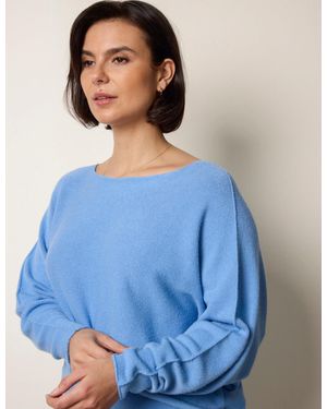 Blue Vanilla Round Neck Jumper - Blue