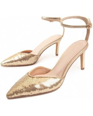 Montevita Heel Shoe Festshoe2 - Natural