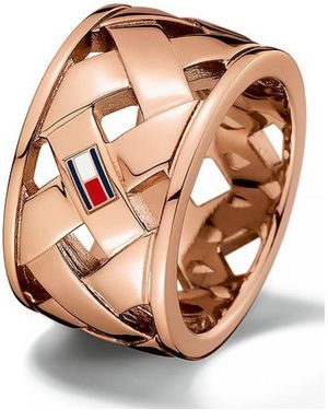 Tommy Hilfiger 2701025E Ladies Ring - Pink