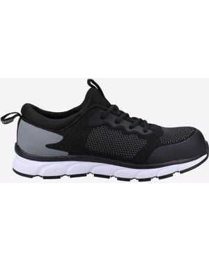 Amblers Safety 718 Memory Foam Trainers - Black