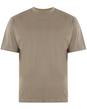 KAM Jeanswear Kam Denim T-Shirts Big & Tall Short Sleeve Crew Neck - Grey