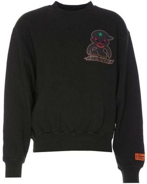 Heron Preston Monster Crew Sweat - Black