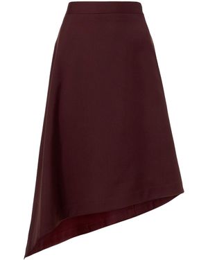 Bottega Veneta Aubergine Clothing Skirts - Purple