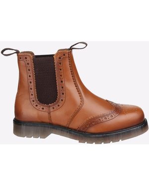 Amblers Safety Dalby Brogue Boots - Brown
