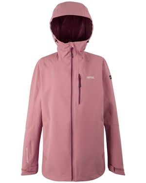 Regatta Ladies Birchdale Ii Waterproof Jacket (Dusty) - Pink