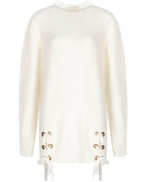 Trussardi Jeans Stoppen Vrouw Beige - Wit
