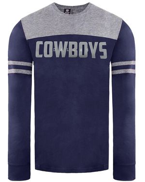 Fanatics Nfl Dallas Cowboys Pannelled Top - Blauw