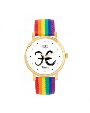Toff London Tlws-72823 Ladies Pisces Watch - White