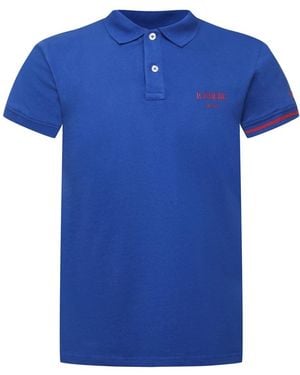 Ice Iceberg Polo Shirt Cotton - Blue