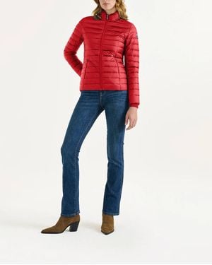 J.O.T.T Cha Noos Down High Neck Jacket - Red