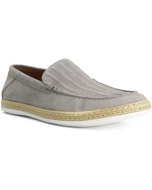 Dune Barnies Casual Suede Loafers - Grey