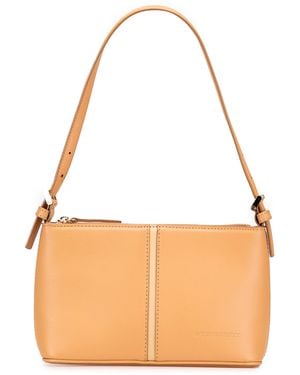 Burberry Leather Shoulder Bag - Orange