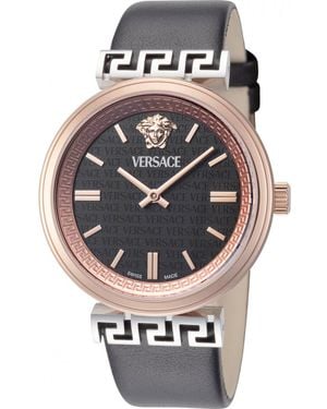 Versace Vetca0224 Ladies Mythos Watch - Grey