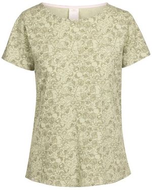 Trespass Ladies Simona Leaves Top (Light Sage) - Multicolour