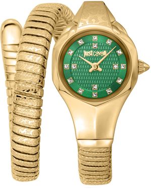 Just Cavalli Amalfi Quartz Dial Ladies Watch - Yellow