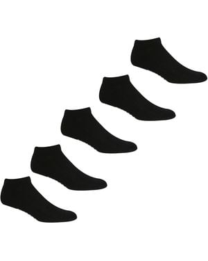 Regatta Adult Trainer Socks (Pack Of 5) - Black