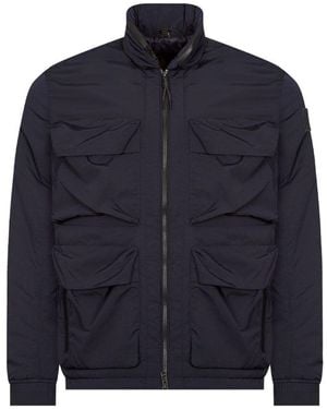 Belstaff Varial Dark Ink Thin Jacket - Blue