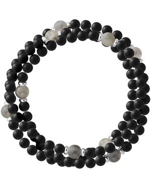 Rodney & Rolf Bracelet Sterling 925 Florence - Black