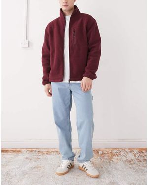 Dickies Garyville Relaxed Straight Fit Denim Jeans - Red