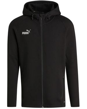 PUMA Teamfinal Casuals Full Zip Hoodie - Zwart
