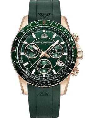 Christophe Duchamp Navitimer Chronograph Velocite V2 Watch 44Mm - Green
