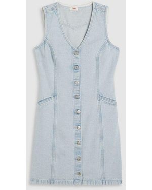 Levi's Levi's Never Going To Change Vianna Vest Dress - Blue