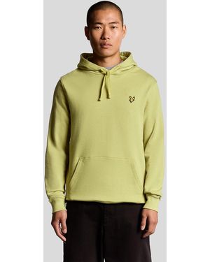 Lyle & Scott Loopback Cotton Hoodie - Green