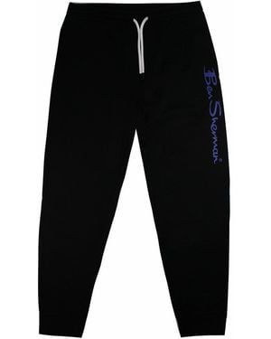 Ben Sherman Logo Joggers Various Colours 5059508105293 - Black
