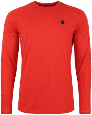 Under Armour Coldgear Rush Mock Top - Red